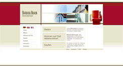 Desktop Screenshot of barbara-braun-immobilien.de